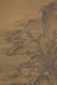 Farmer gardening, c1410-1460. Creator: Dai Jin