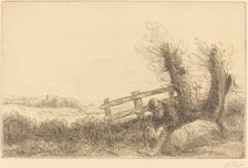 Farmer Reclining (Le fermier au repos). Creator: Alphonse Legros