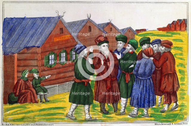 'Farmer Reunion', 1858. Artist: Unknown