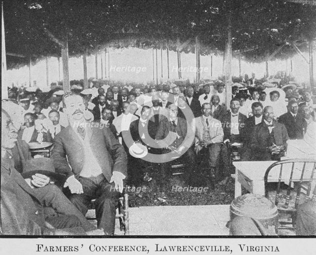 Farmer's Conference, Lawrenceville, Virginia, 1911. Creator: Unknown.