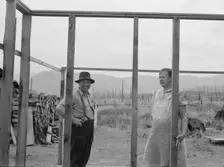 Farmer starting out on cut-over land building..., Priest River Valley, Bonner County, Idaho, 1939. Creator: Dorothea Lange