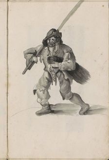 Farmer with firewood, 1696. Creator: Hendrick van Beaumont