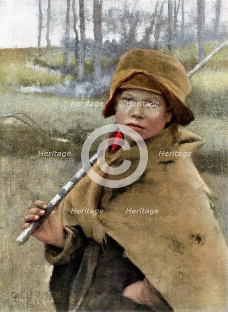 'Farmer's Boy', 1889. Artist: Unknown