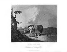 Farmer's Son c1872.Artist: William G Jackman