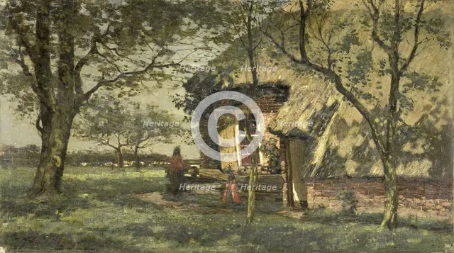 Farmhouse, 1900-1938.  Creator: Willem Henri van Schaik.