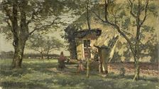 Farmhouse, 1900-1938. Creator: Willem Henri van Schaik
