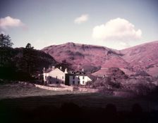 Farmhouse at Rosthwaite, Borrowdale, Lake District, c1955. Creator: Arthur Charles Kirby Ware