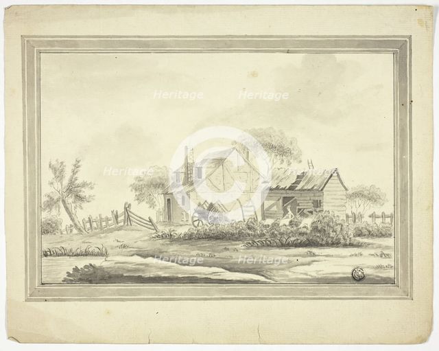 Farmhouse, c. 1770. Creator: Paul Sandby.
