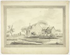 Farmhouse, c. 1770. Creator: Paul Sandby