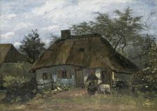 Farmhouse in Nuenen, 1885. Creator: Vincent van Gogh