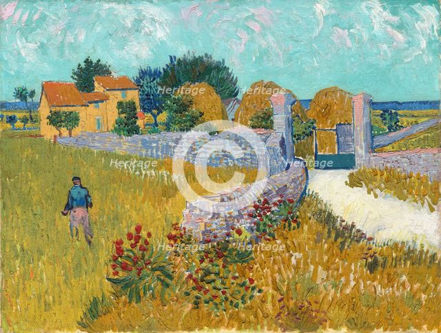Farmhouse in Provence, 1888. Creator: Vincent van Gogh.