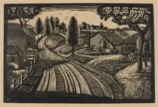 Farmlands, ca.1935 - 1943. Creator: James Lesesne Wells