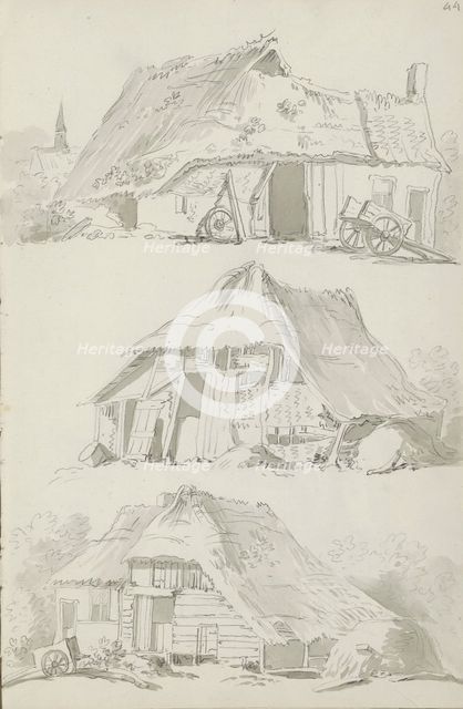 Farms, c.1780-c.1800. Creator: Bernhard Heinrich Thier.