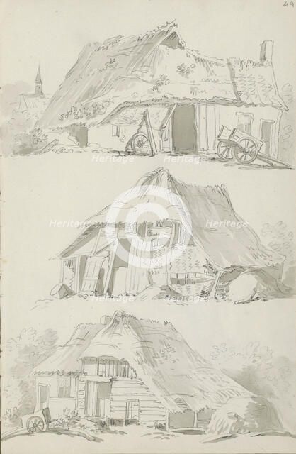 Farms, c.1780-c.1800. Creator: Bernhard Heinrich Thier.