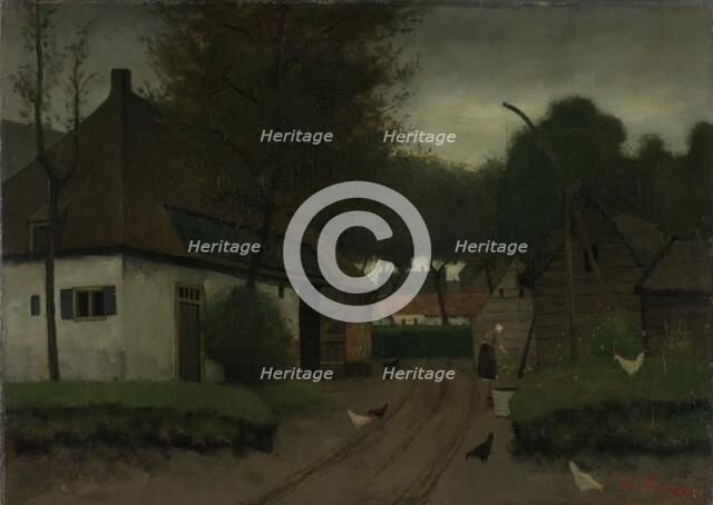 Farmstead, 1890-1900. Creator: Johann Eduard Karsen.