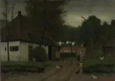 Farmstead, 1890-1900. Creator: Johann Eduard Karsen