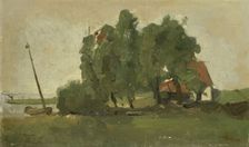 Farmstead, c.1880-c.1923. Creator: George Hendrik Breitner