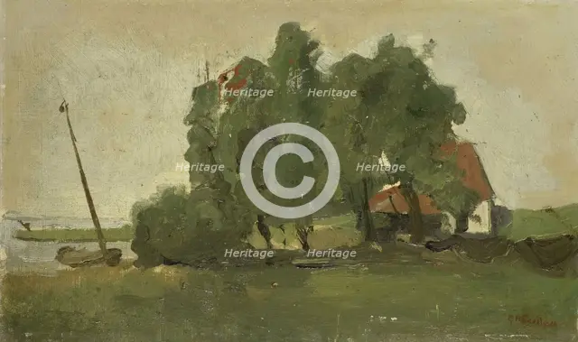 Farmstead, c.1880-c.1923. Creator: George Hendrik Breitner.
