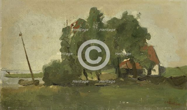Farmstead, c.1880-c.1923. Creator: George Hendrik Breitner.