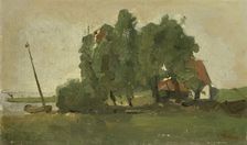 Farmstead, c.1880-c.1923. Creator: George Hendrik Breitner