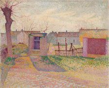Farmyard, 1887. Creator: Delavallée, Henri (1862-1943)