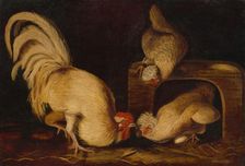 Farmyard Fowls, c. 1827. Creator: John James Audubon