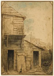 Farmyard, n.d. Creator: Adriaen van Ostade