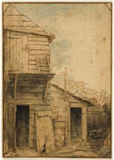 Farmyard, n.d. Creator: Adriaen van Ostade