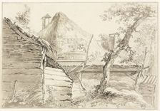 Farmyard, n.d. Creator: George Morland