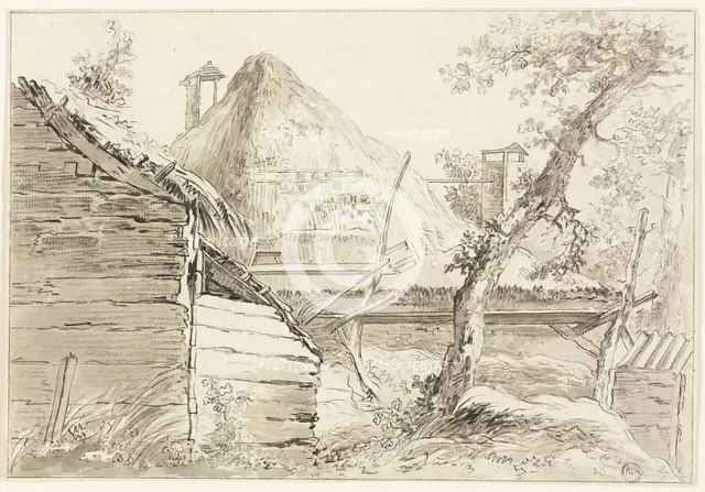 Farmyard, n.d. Creator: George Morland.