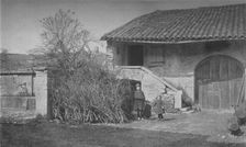 Farmyard, near Bahas, France, 1925