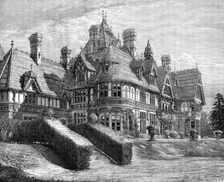 Farnborough Hill House, Hants., the new residence of the Empress Eugénie, 1881. Creator: Unknown