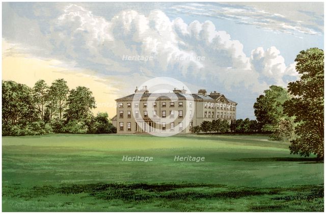 Farnham Lodge, County Cavan, Ireland, home of Lord Farnham, c1880. Artist: Unknown