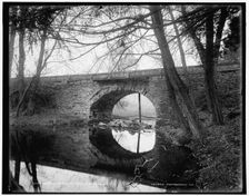 Farnum Bridge, Richfield Springs, N.Y., between 1898 and 1901. Creator: Unknown