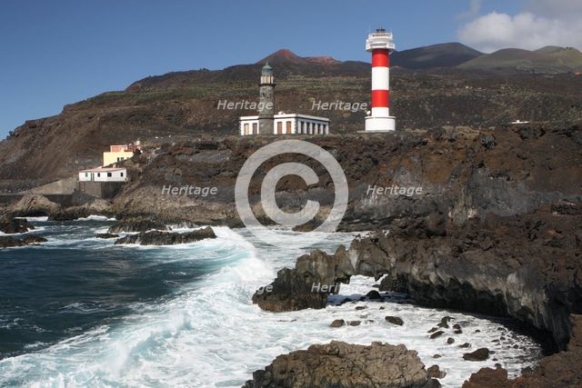 Faro de Fuencaliente lighthouses, La Palma, Canary Islands, Spain, 2009. 