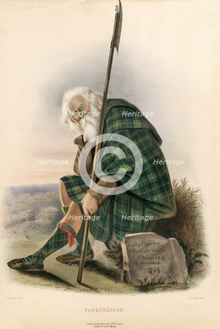 Farquharson, from The Clans of the Scottish Highlands, pub. 1845 (colour lithograph)