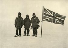 Farthest South 9 January 1909. Artist: Eric Marshall