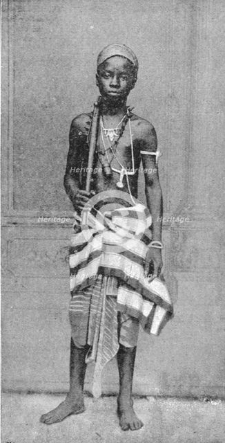 ''Fascinu, Son of Gbehanzi, King of Dahomey', 1891. Creator: Unknown.