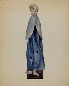 Fashion Doll, c. 1936. Creator: Mina Lowry