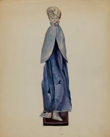 Fashion Doll, c. 1936. Creator: Mina Lowry