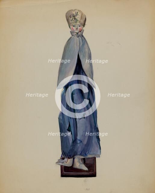 Fashion Doll, c. 1936. Creator: Mina Lowry.