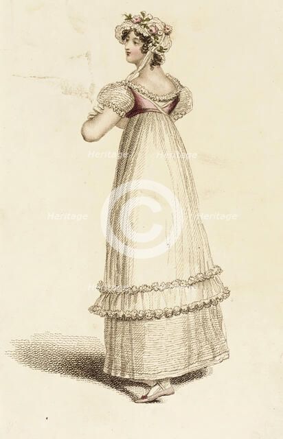 Fashion Plate (Afternoon Dress), 1815. Creator: John Bell.