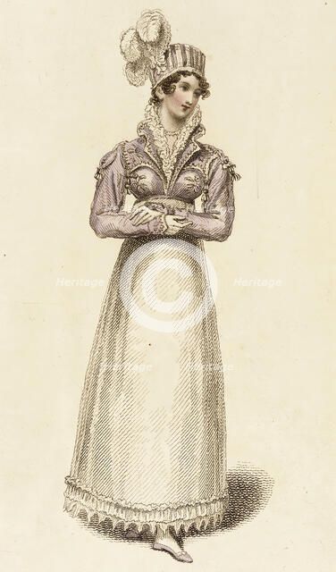 Fashion Plate (Angouleme Walking Dress), 1815. Creator: John Bell.