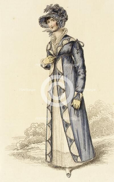 Fashion Plate (Autumnal Walking Dress), 1815. Creator: John Bell.