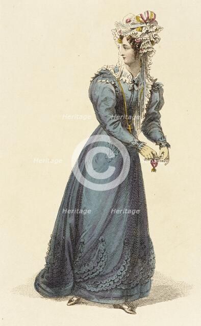 Fashion Plate (Carriage Costume), 1826. Creator: Rudolph Ackermann.