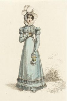 Fashion Plate (Carriage Dress), 1821. Creator: John Bell