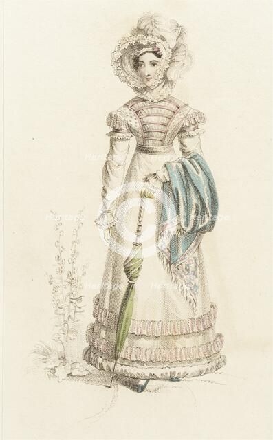 Fashion Plate (Carriage Dress), 1821. Creator: John Bell.