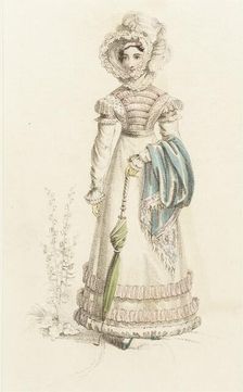 Fashion Plate (Carriage Dress), 1821. Creator: John Bell
