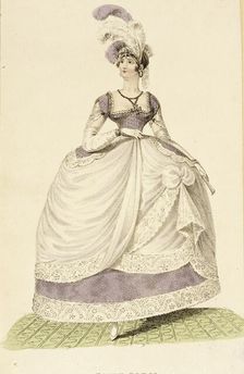 Fashion Plate (Court Dress), 1810. Creator: Unknown