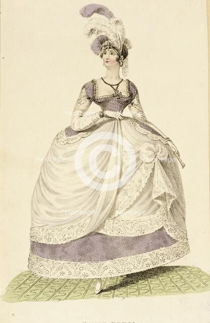 Fashion Plate (Court Dress), 1810. Creator: Unknown.
